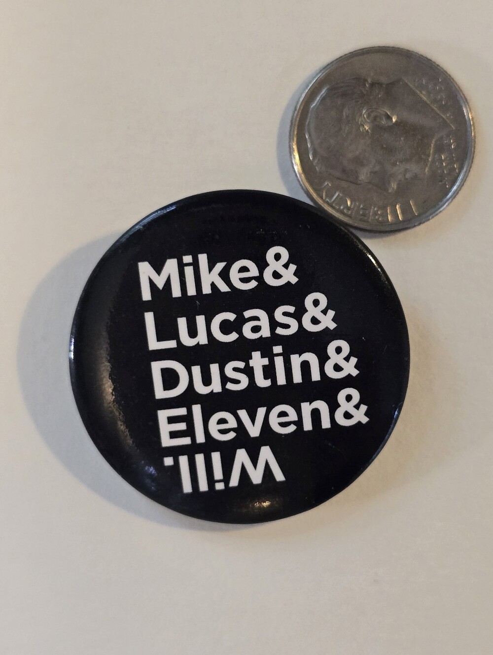 Stranger Things Name Button - Picture 2 of 3